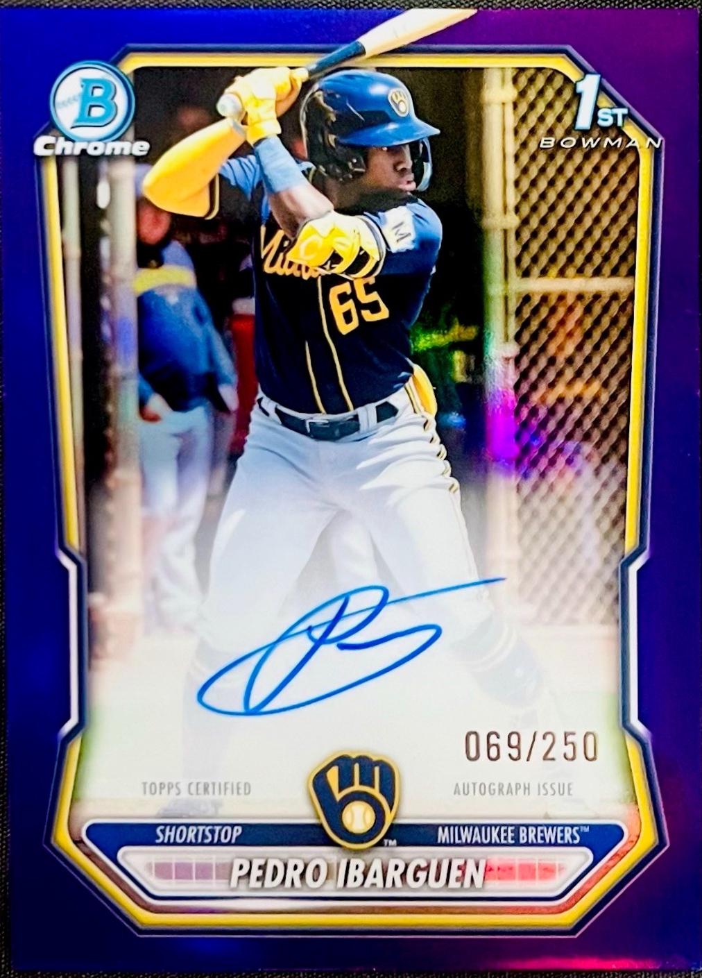 Pedro Ibarguen [Purple Refractor] #CPA-PI