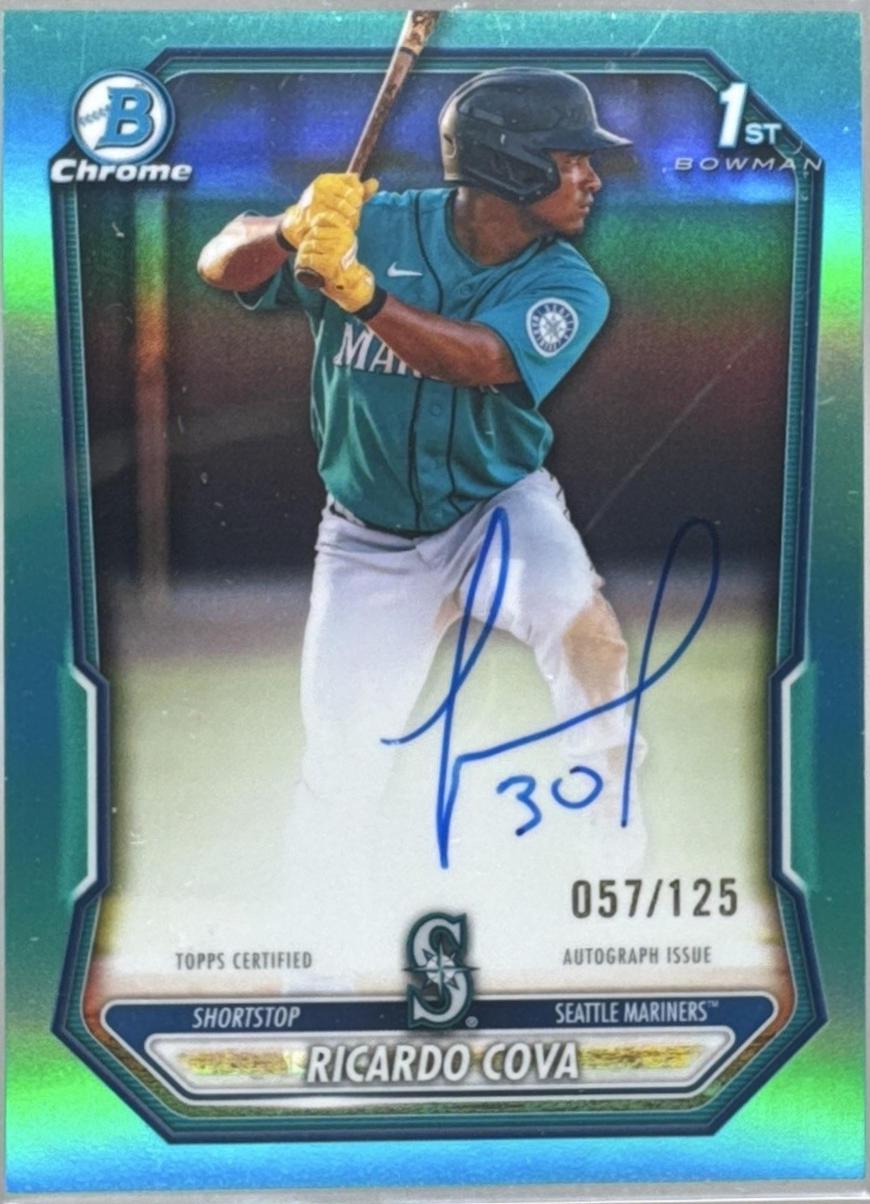 Ricardo Cova [Aqua Refractor] #CPA-RC