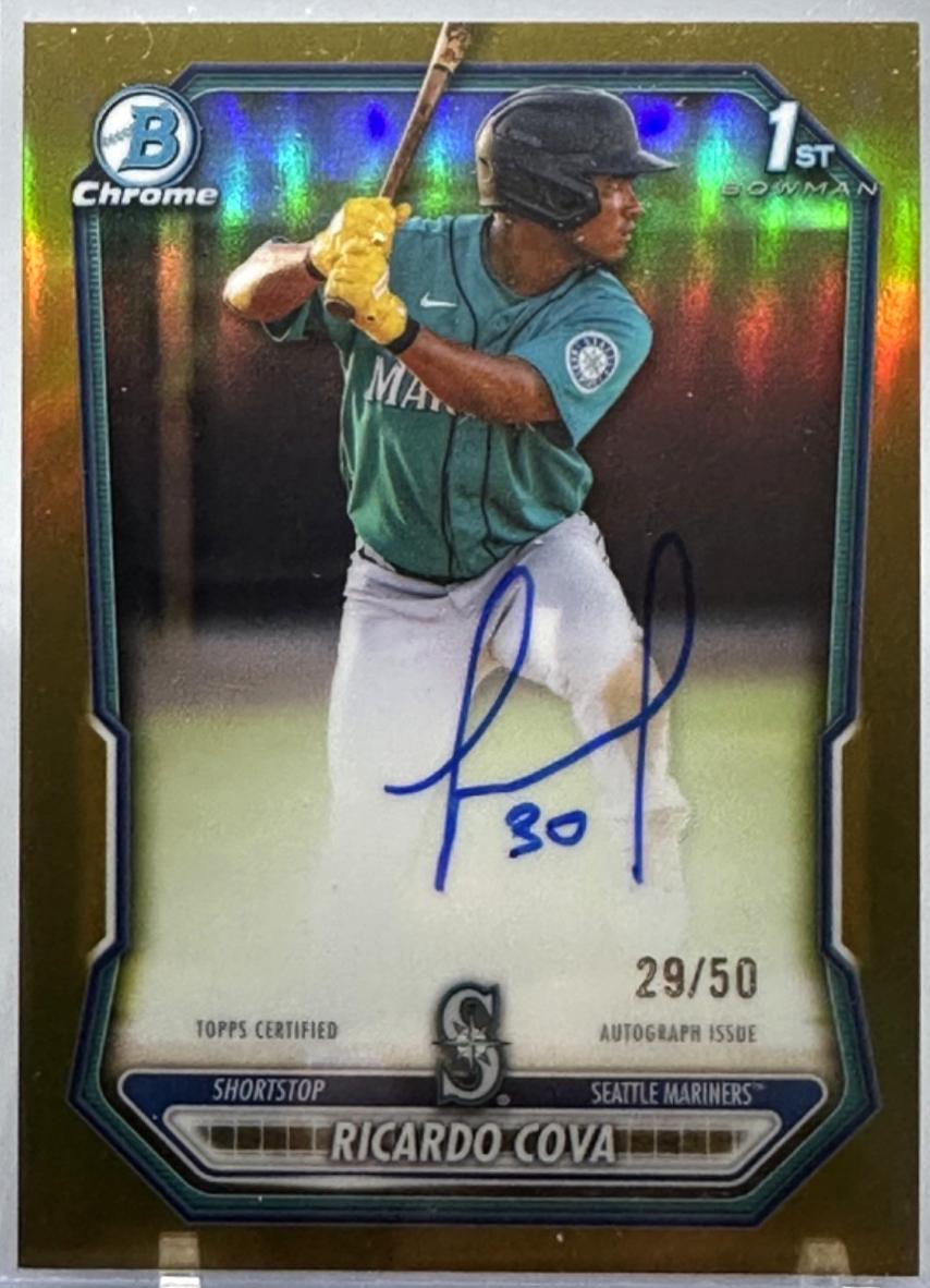 Ricardo Cova [Gold Refractor] #CPA-RC