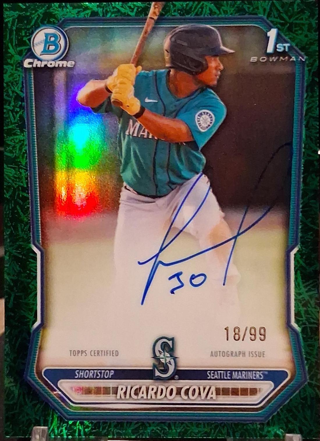 Ricardo Cova [Green Grass Refractor] #CPA-RC