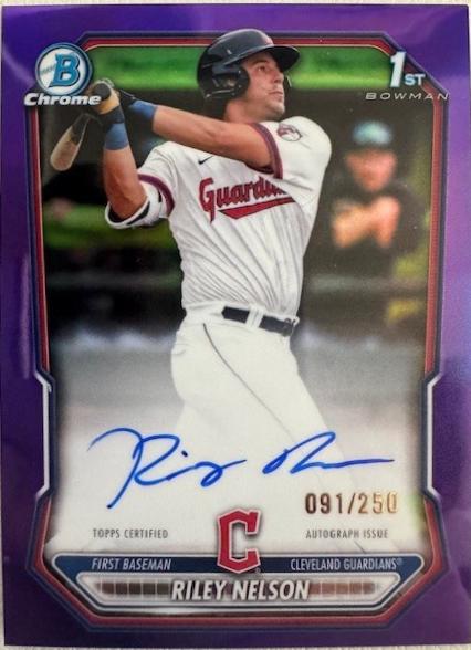 Riley Nelson [Purple Refractor] #CPA-RN