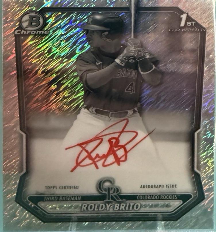 Roldy Brito [Red X-Fractor] #CPA-RB
