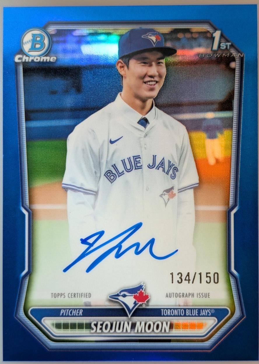 Seojun Moon [Blue Refractor] #CPA-MS