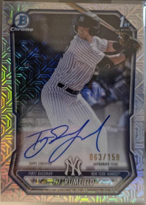 T.J. Rumfield [Blue Mojo Refractor] #CPA-TR