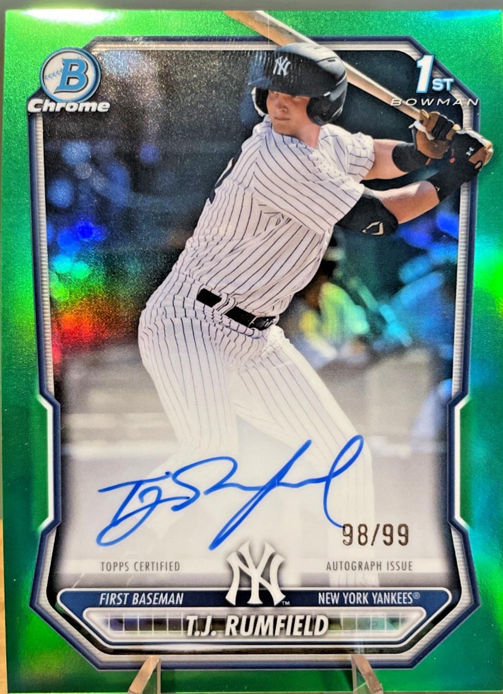 T.J. Rumfield [Green Refractor] #CPA-TR