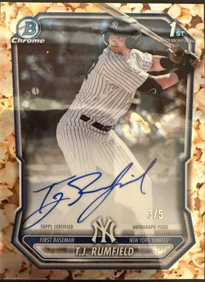 T.J. Rumfield [Popcorn Refractor] #CPA-TR