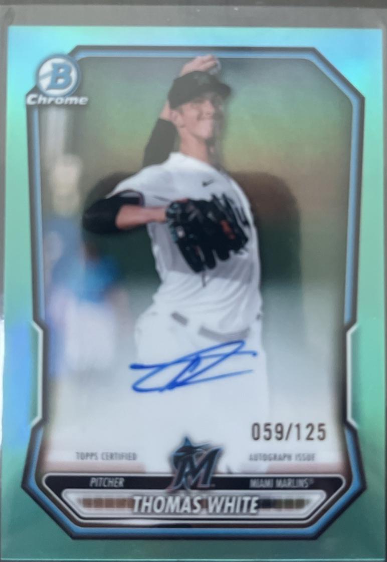 Thomas White [Aqua Refractor] #CPA-TW