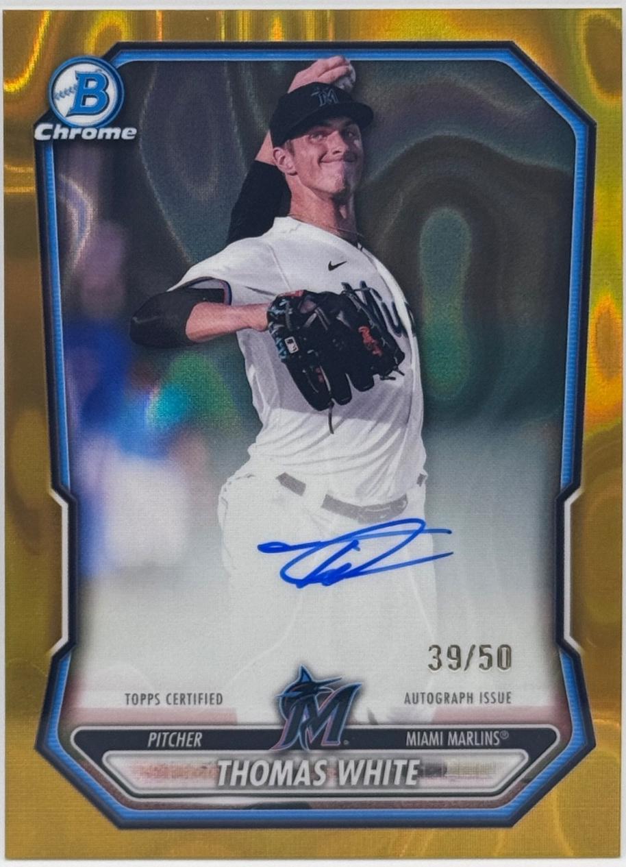 Thomas White [Gold Refractor] #CPA-TW