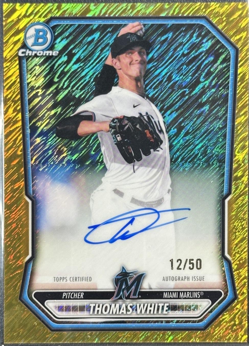 Thomas White [Gold Shimmer Refractor] #CPA-TW