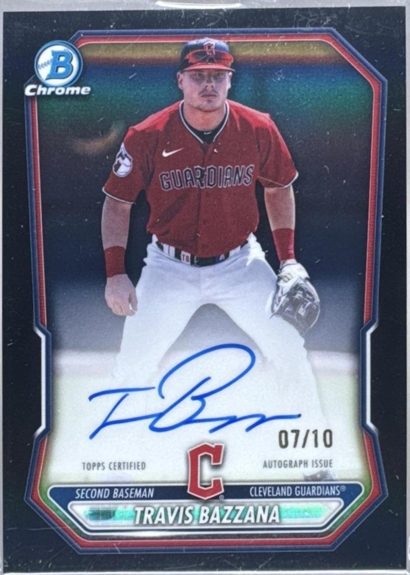 Travis Bazzana [Black Refractor] #CPA-TB