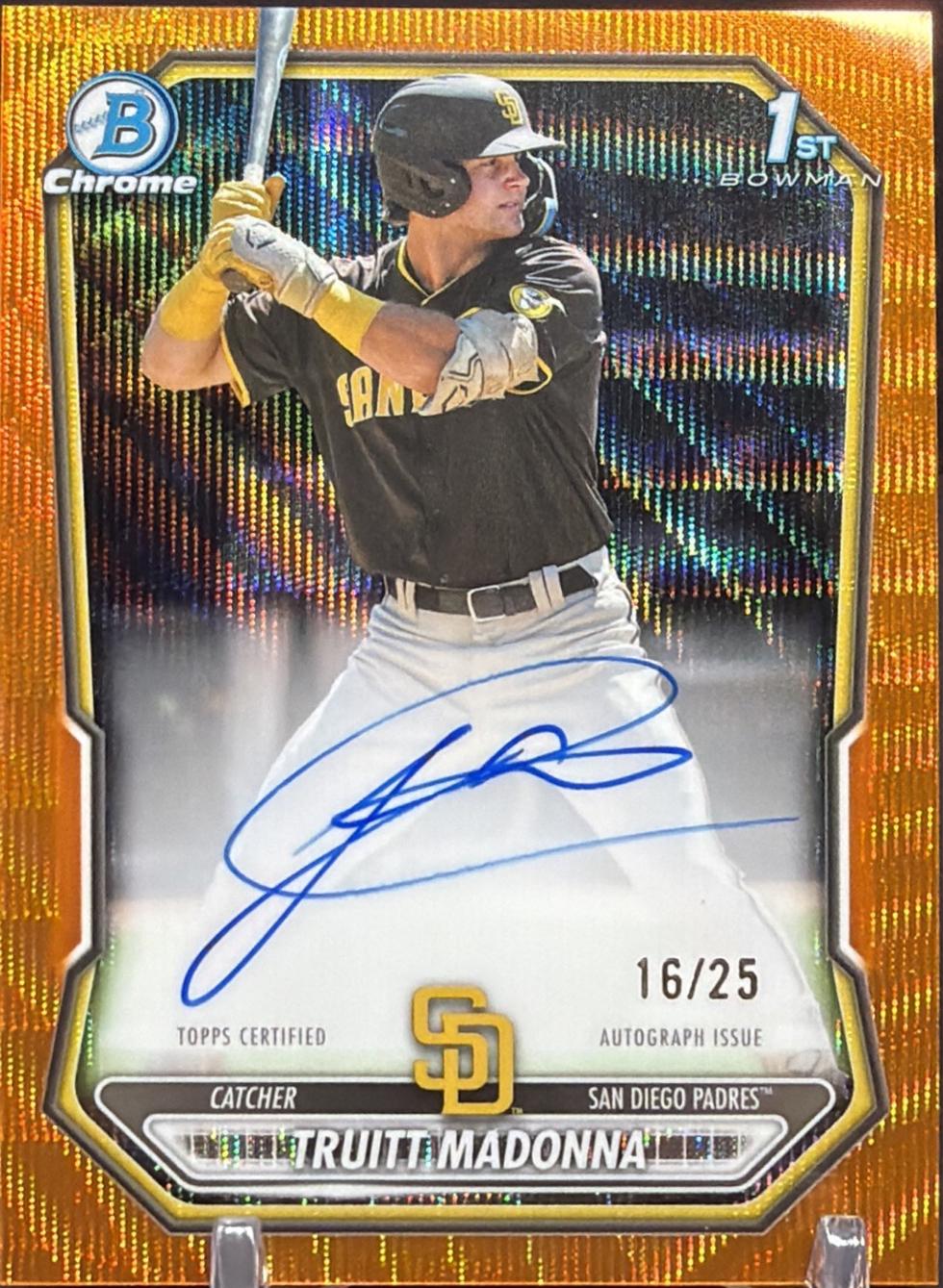 Truitt Madonna [Orange Wave Refractor] #CPA-TM