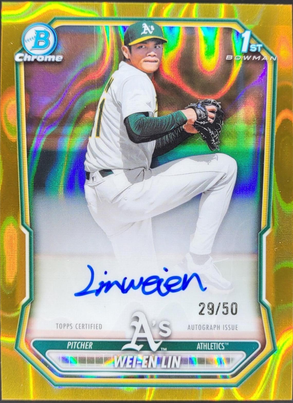 Wei-En Lin [Gold Lava Refractor] #CPA-WL