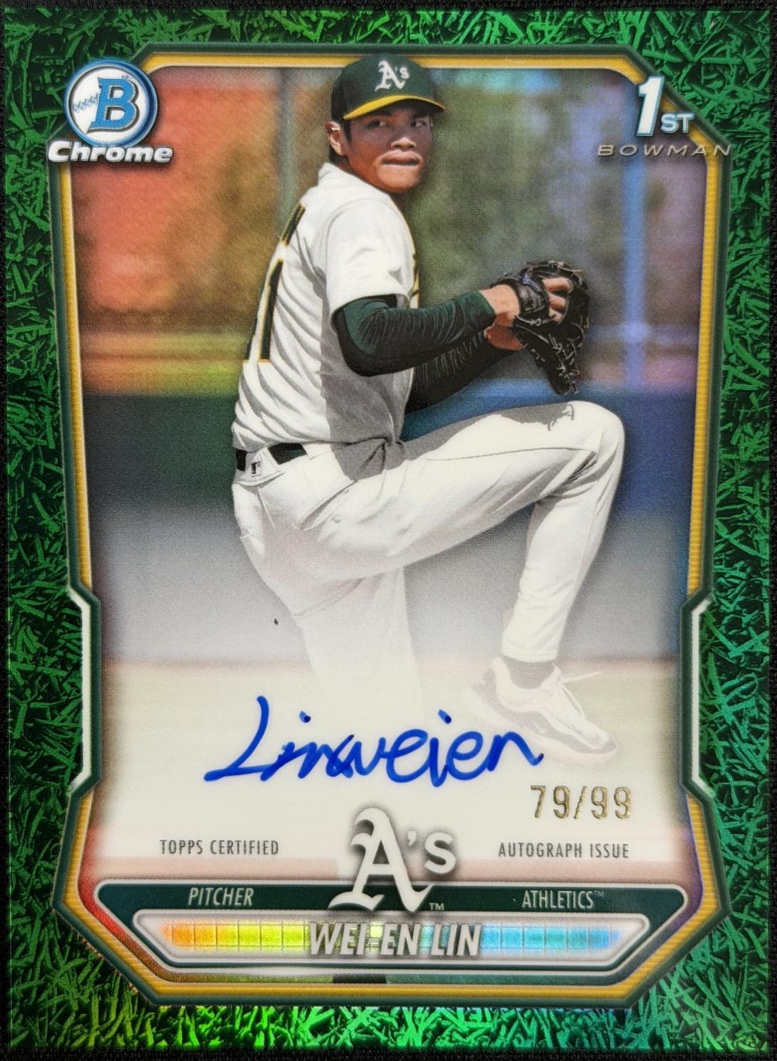 Wei-En Lin [Green Grass Refractor] #CPA-WL