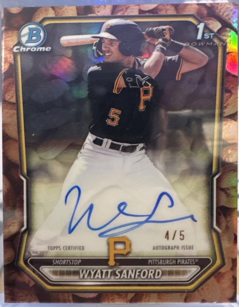 Wyatt Sanford [Red Refractor] #CPA-WS