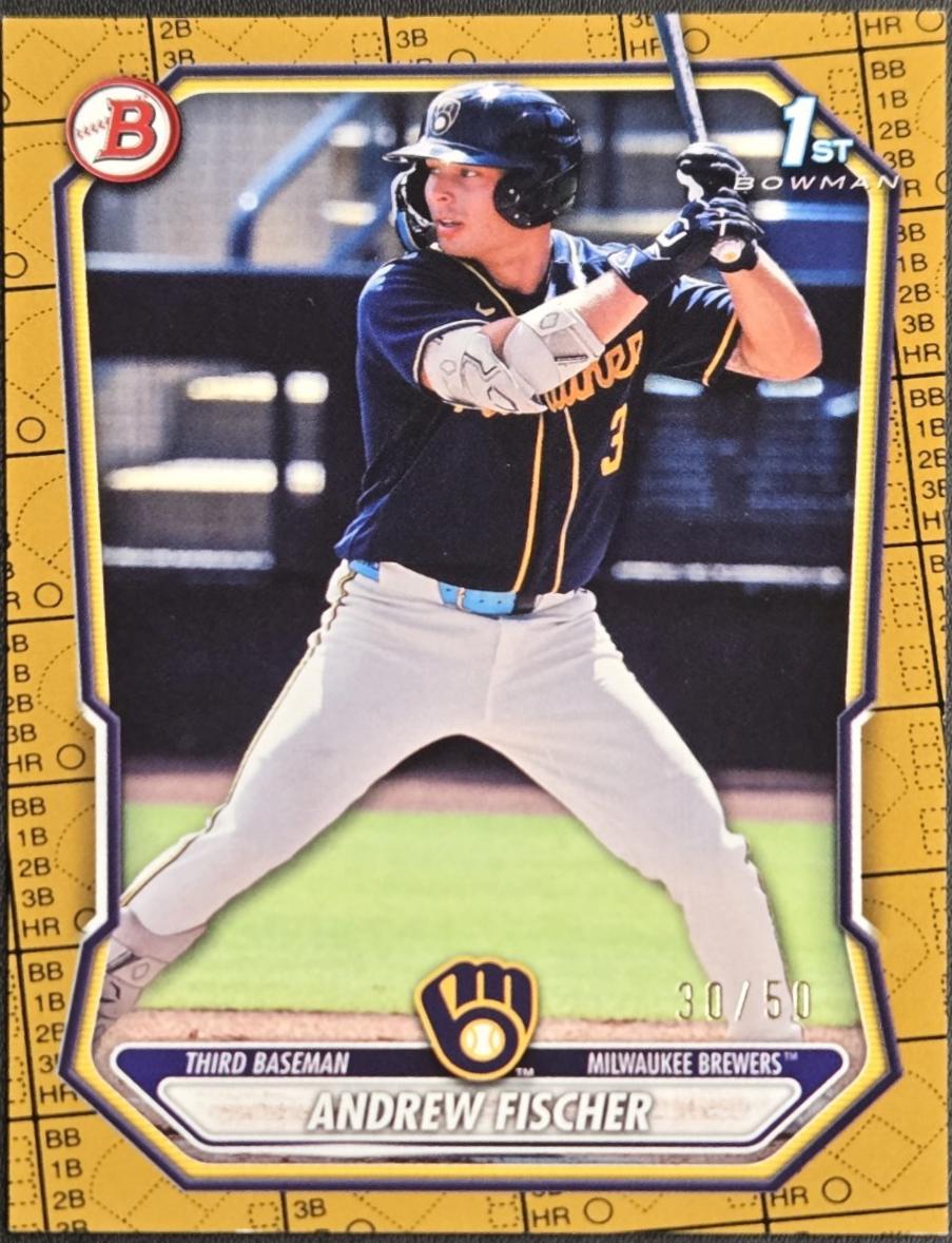 Andrew Fischer [Gold Border Pattern] #BP-149