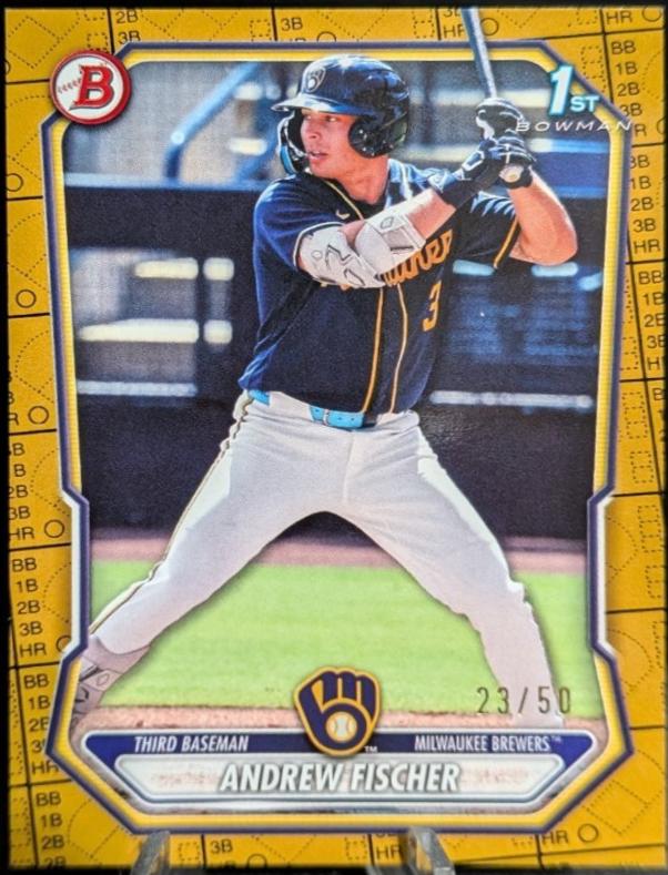 Andrew Fischer [Gold Border] #BP-149