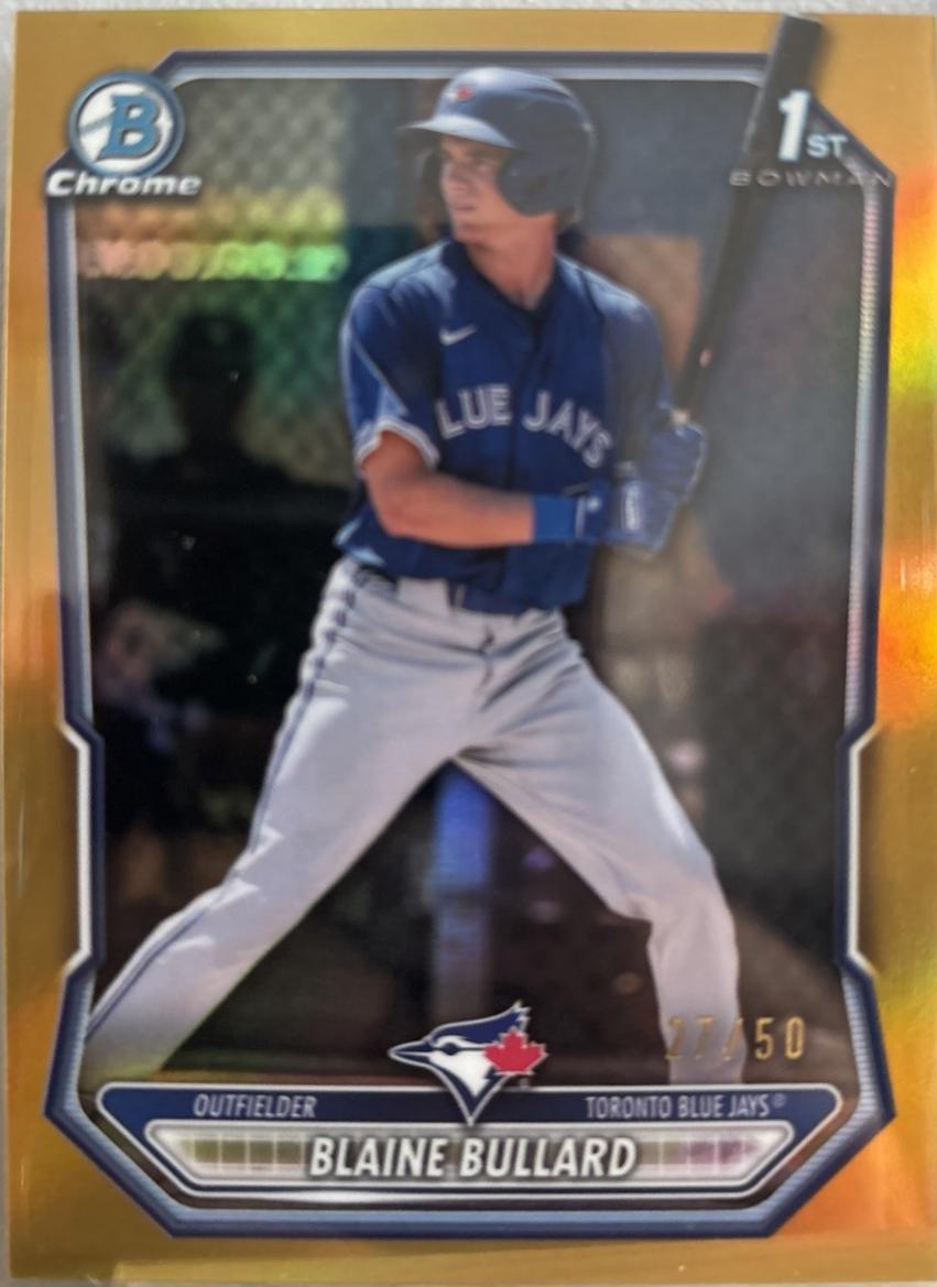Blaine Bullard [Gold Border] #BP-18