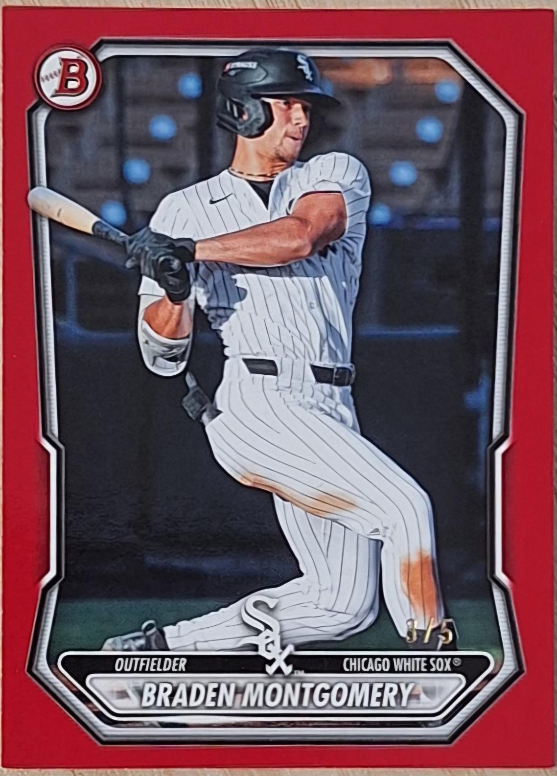 Braden Montgomery [Red Border] #BP-53
