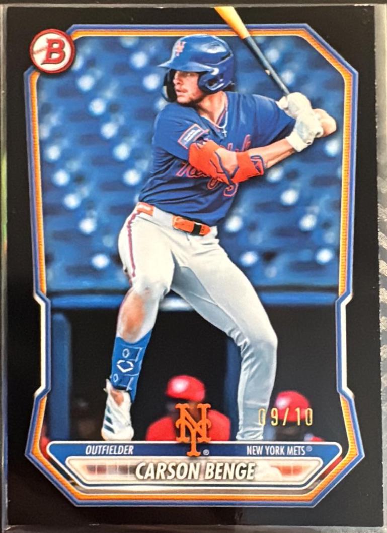 Carson Benge [Black Border] #BP-111