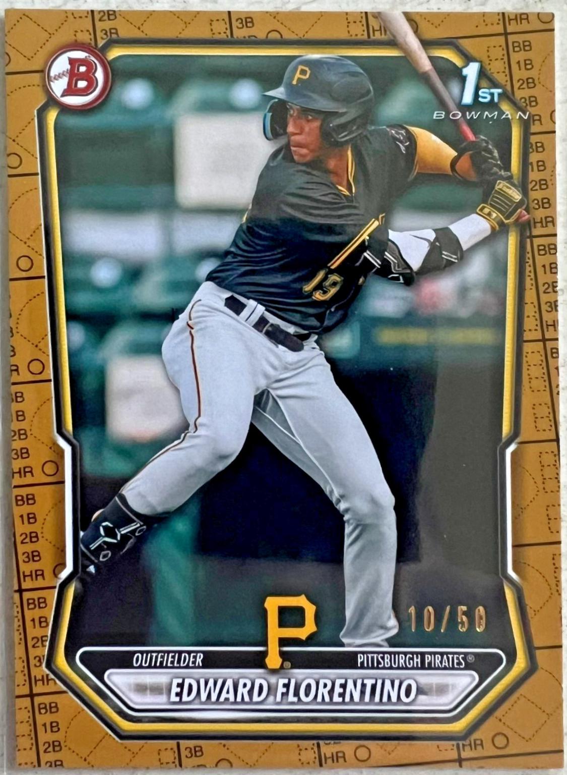 Edward Florentino [Gold Border Pattern] #BP-82