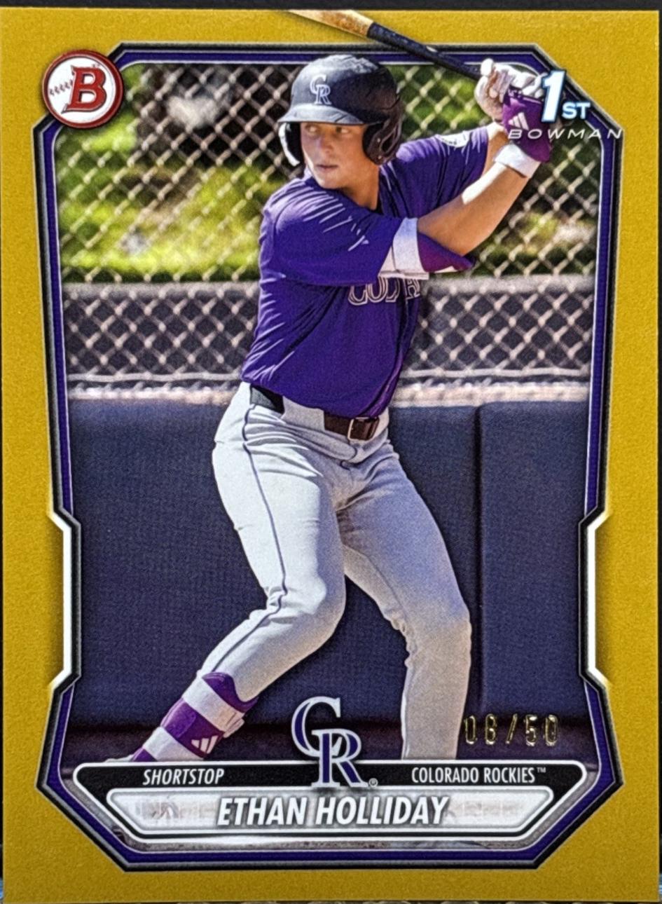 Ethan Holliday [Gold Border] #BP-1