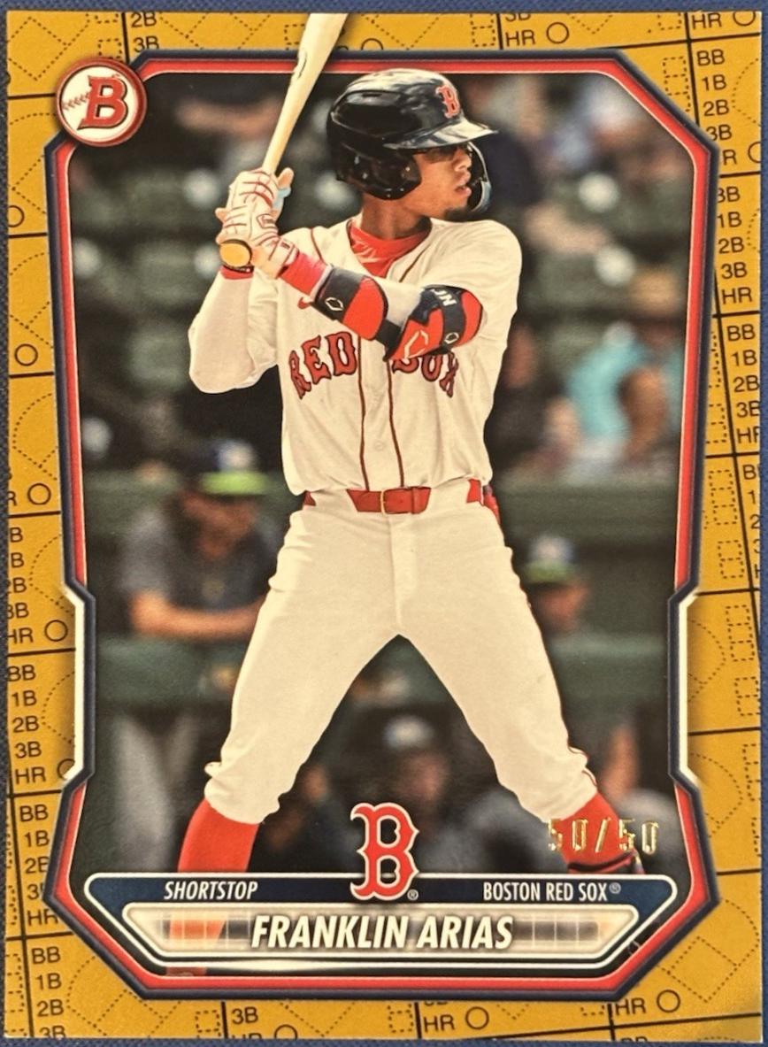 Franklin Arias [Gold Border] #BP-27