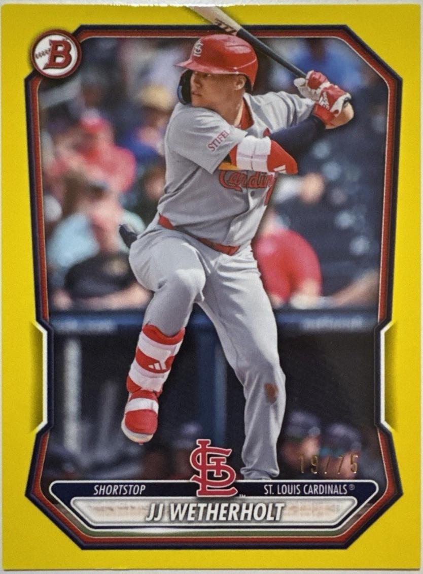 JJ Wetherholt [Yellow Border] #BP-115
