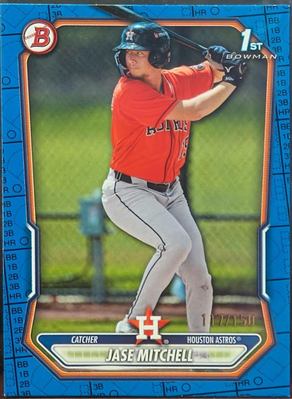 Jase Mitchell [Blue Border] #BP-12