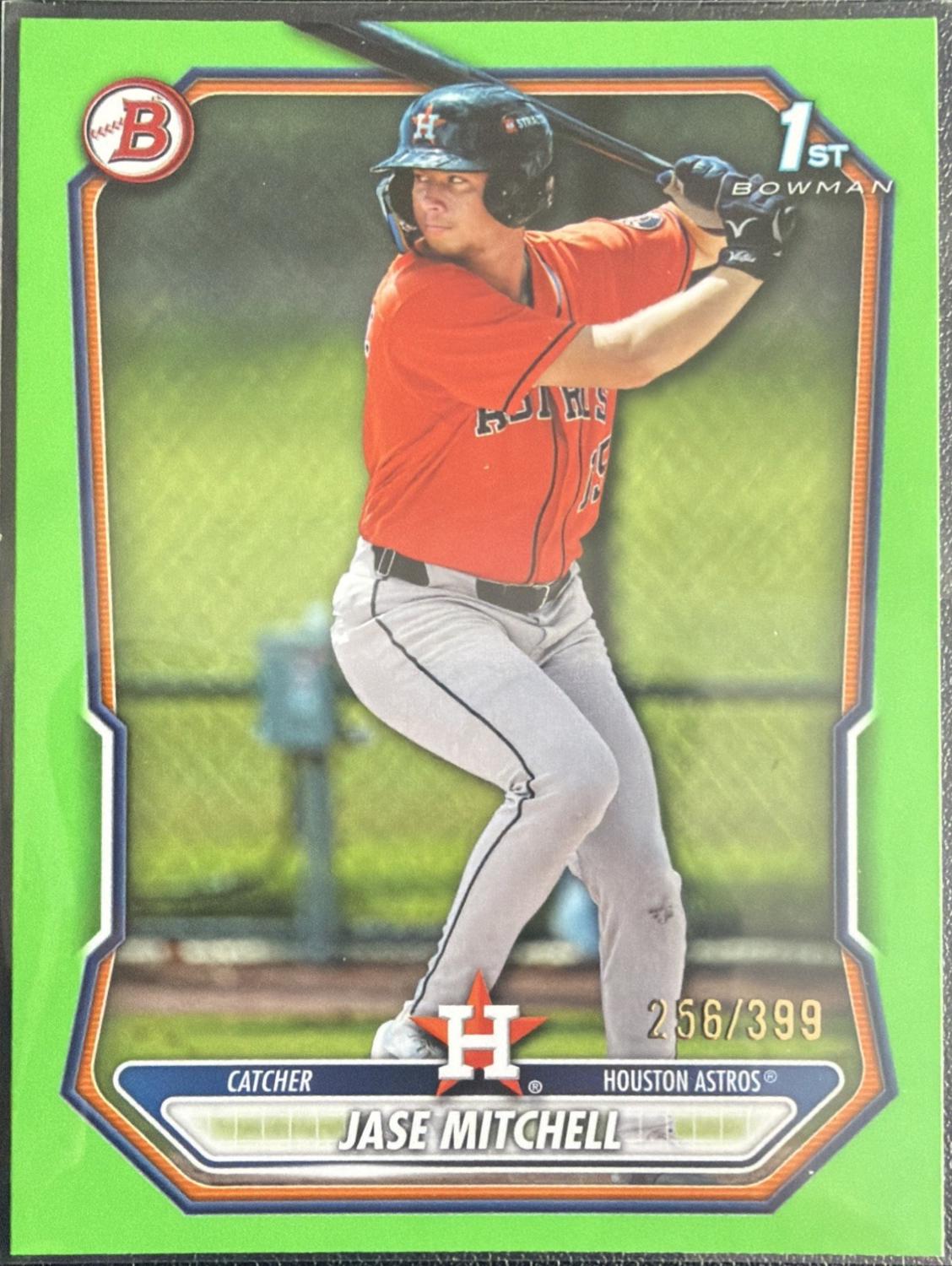 Jase Mitchell [Neon Green Border] #BP-12