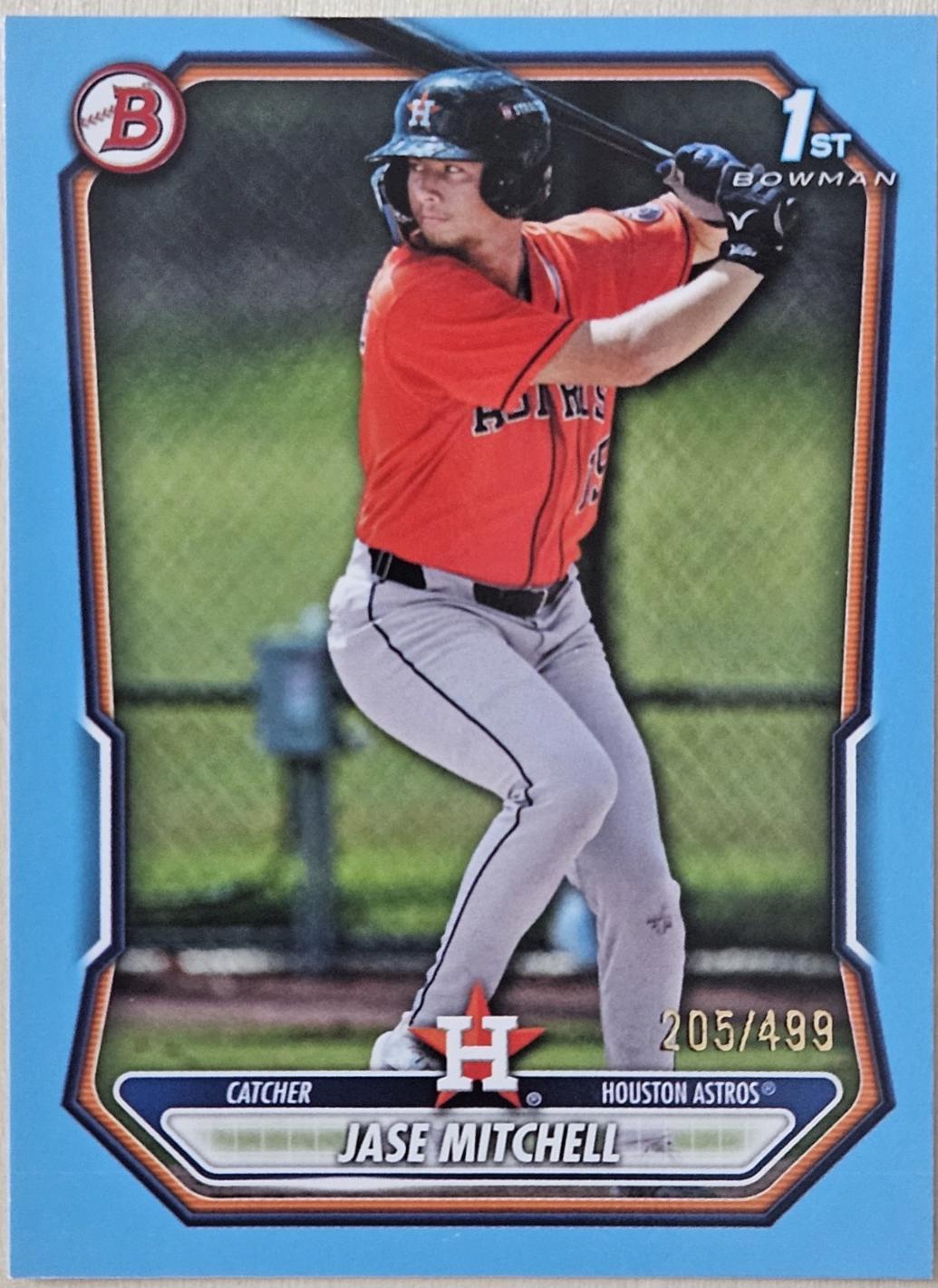 Jase Mitchell [Sky Blue Border] #BP-12