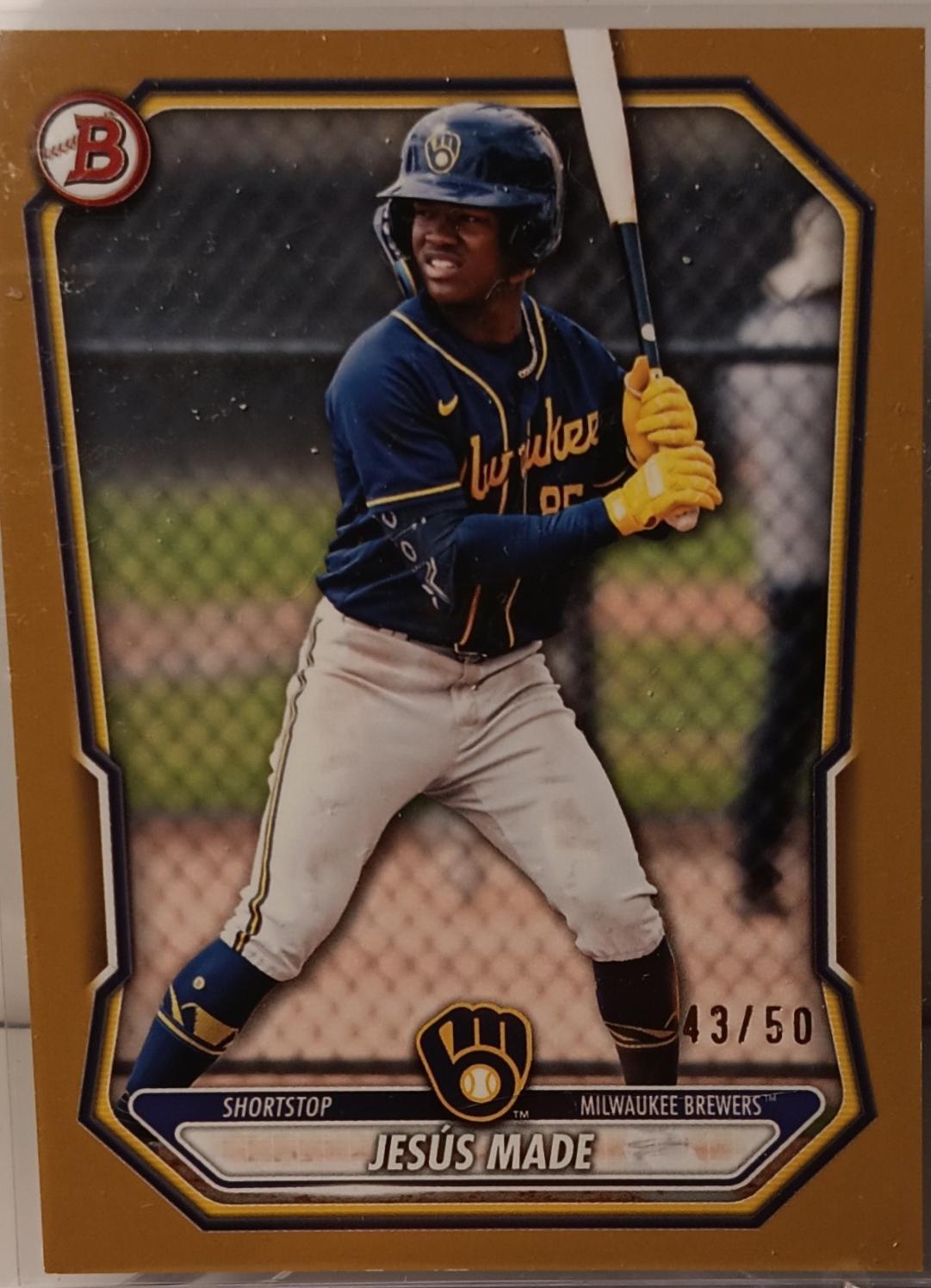 Jesus Made [Gold Border] #BP-96