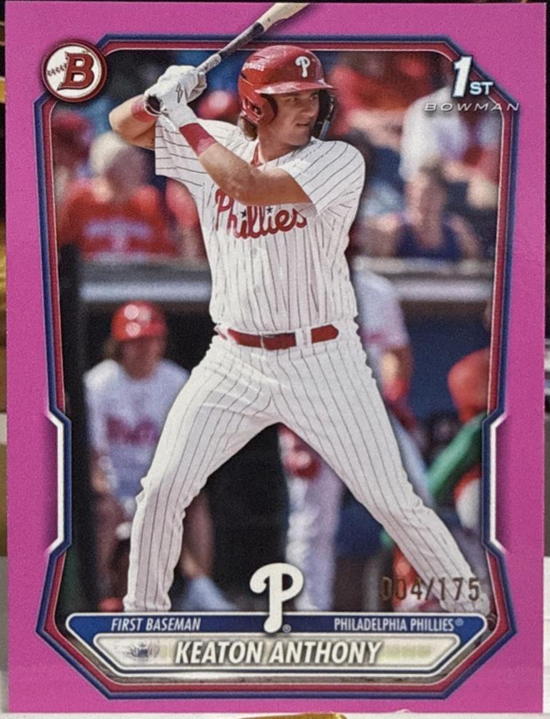 Keaton Anthony [Pink Border] #BP-121