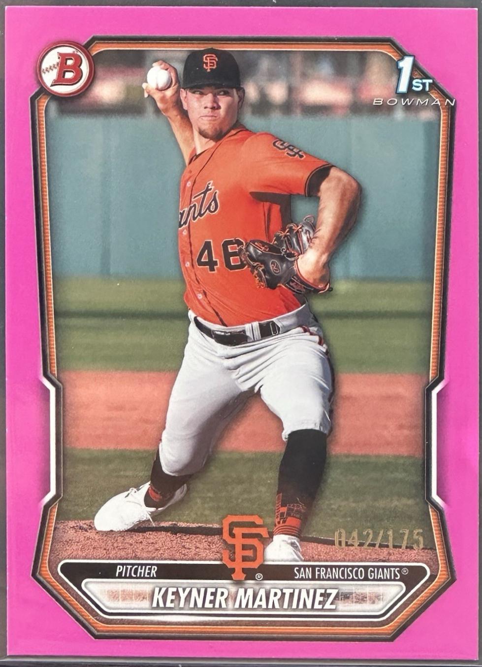 Keyner Martinez [Pink Border] #BP-132