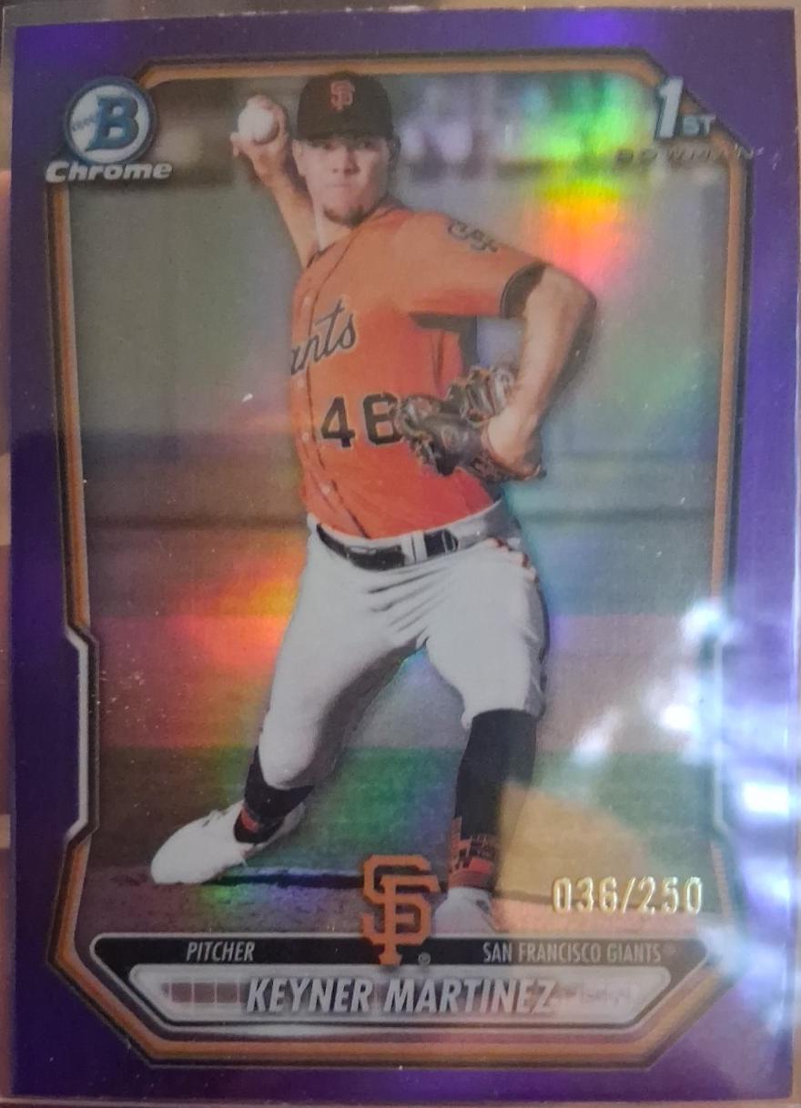 Keyner Martinez [Purple Pattern] #BP-132