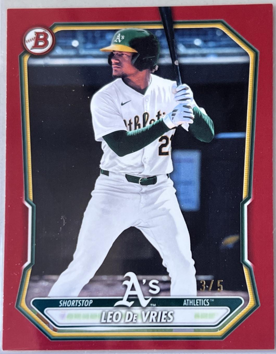 Leo De Vries [Red Border] #BP-63