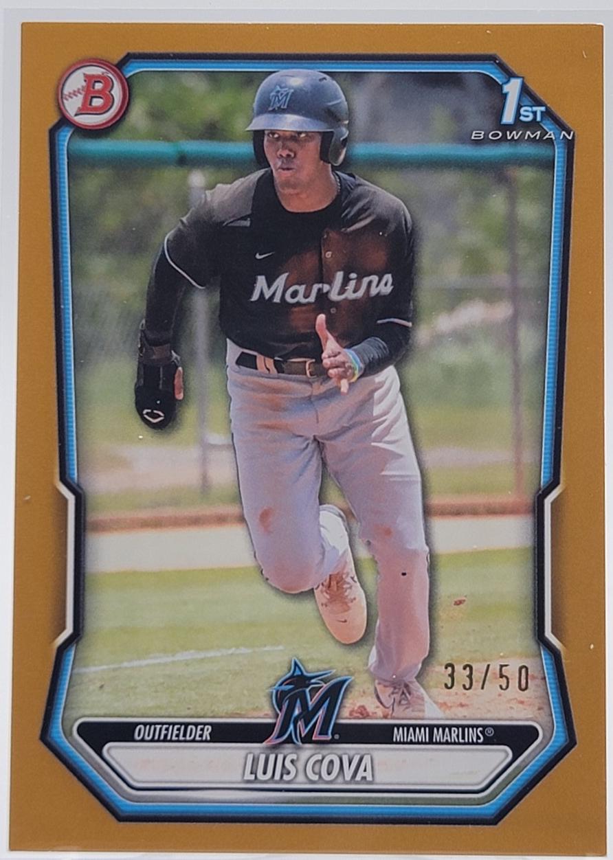 Luis Cova [Gold Border] #BP-38
