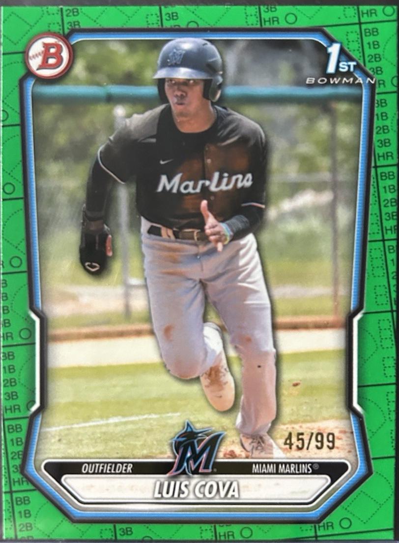 Luis Cova [Green Border] #BP-38