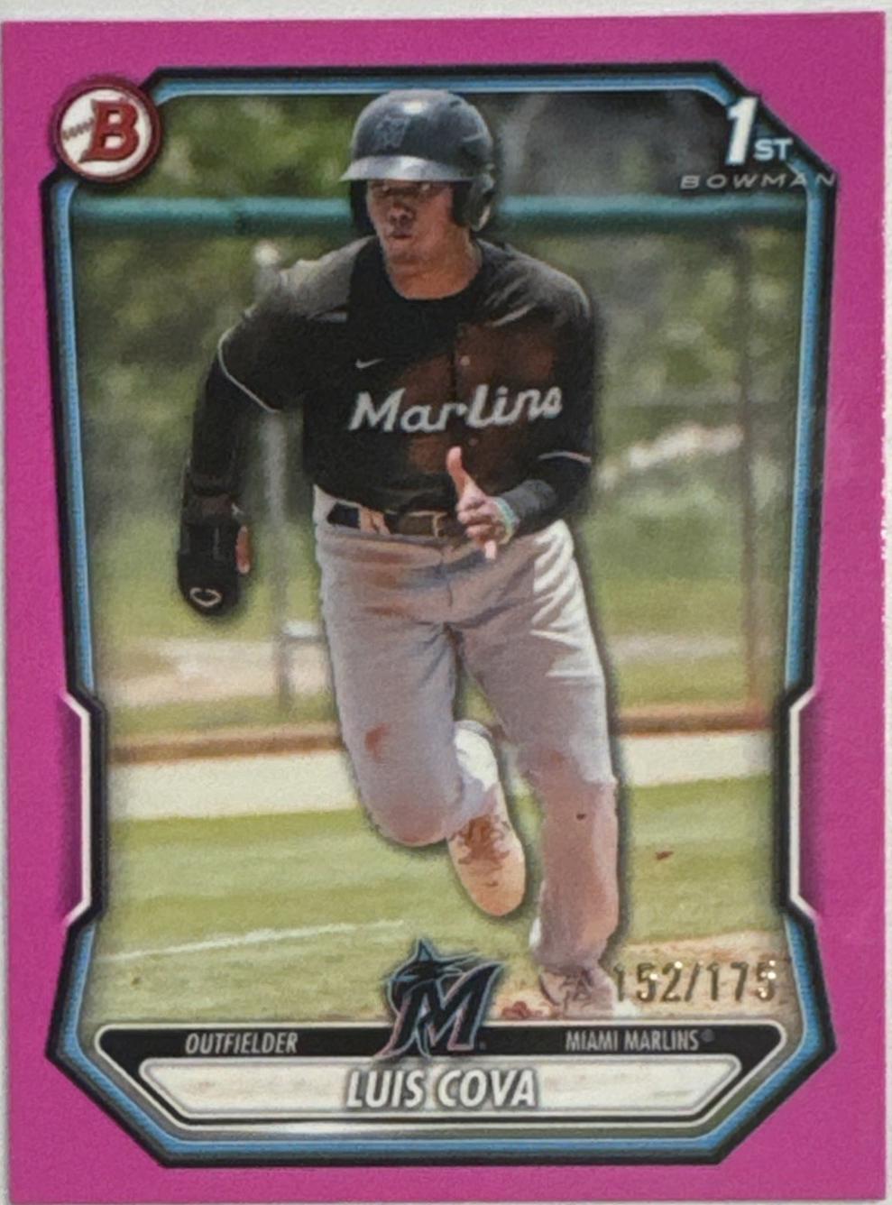 Luis Cova [Pink Border] #BP-38