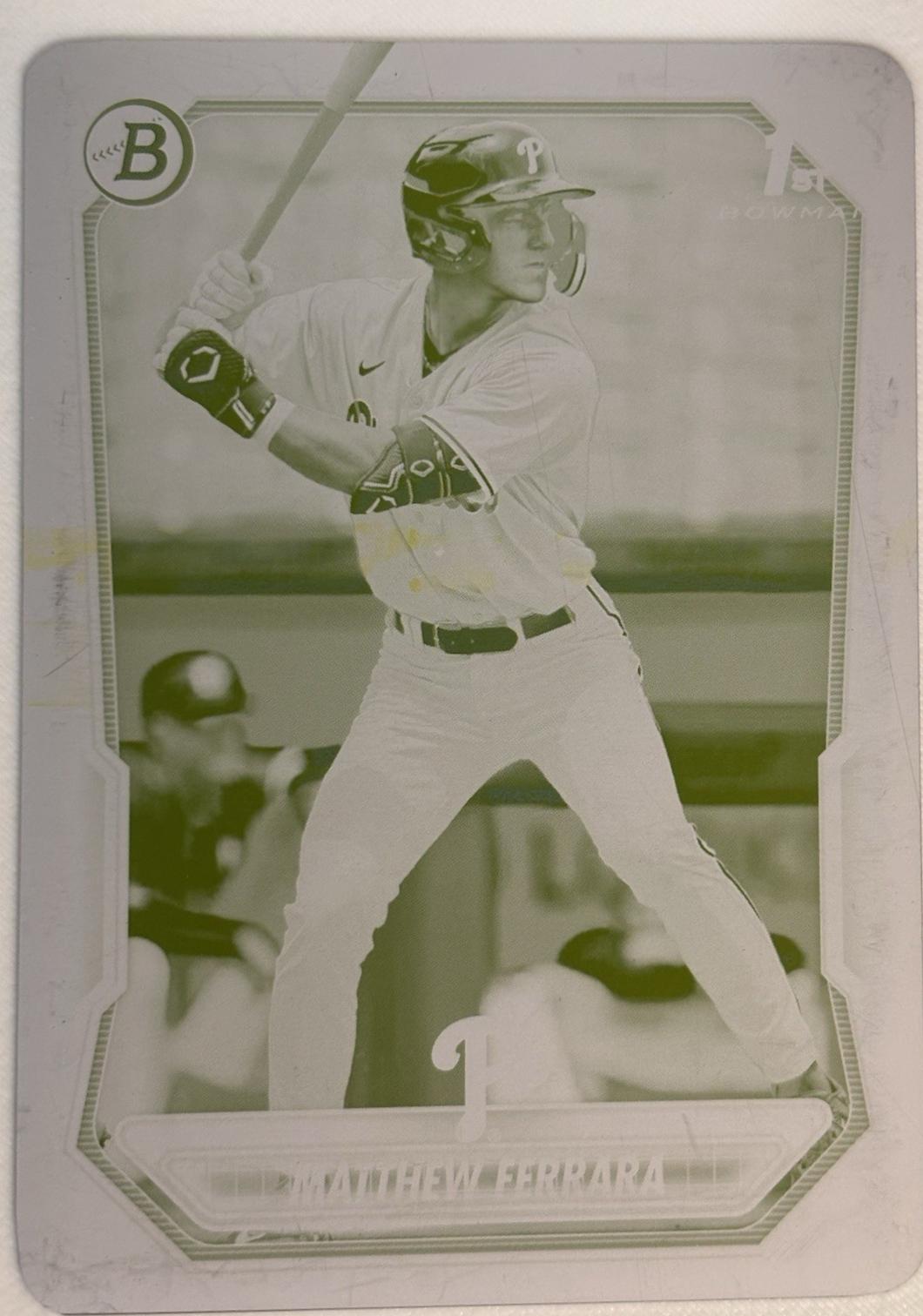 Matthew Ferrara [Printing Plate] #BP-110