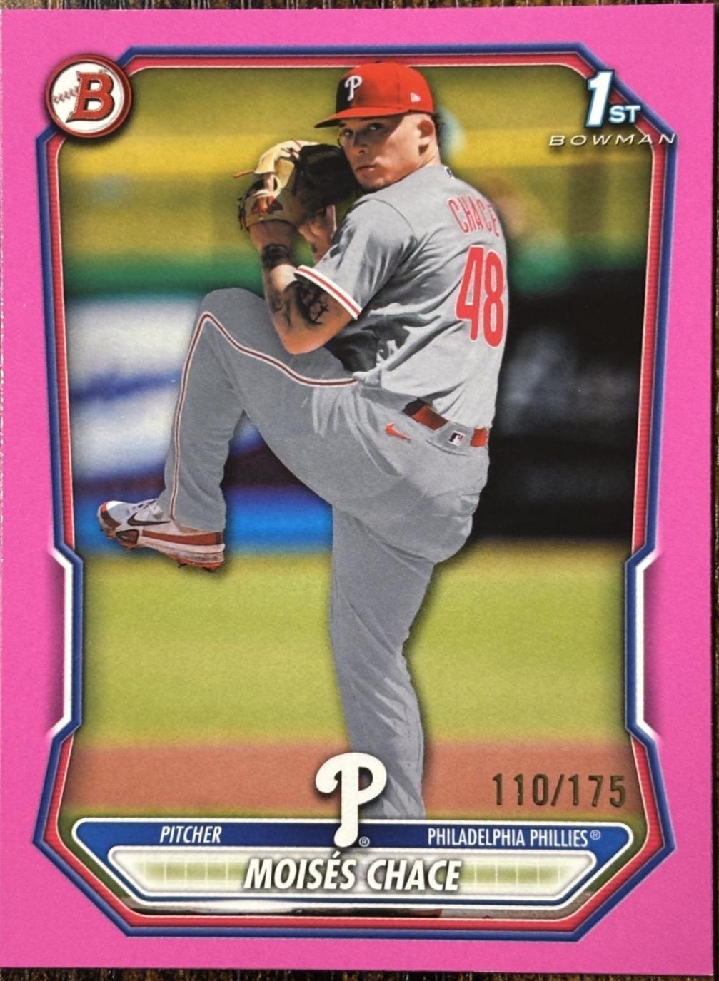 Moises Chace [Pink Border] #BP-36