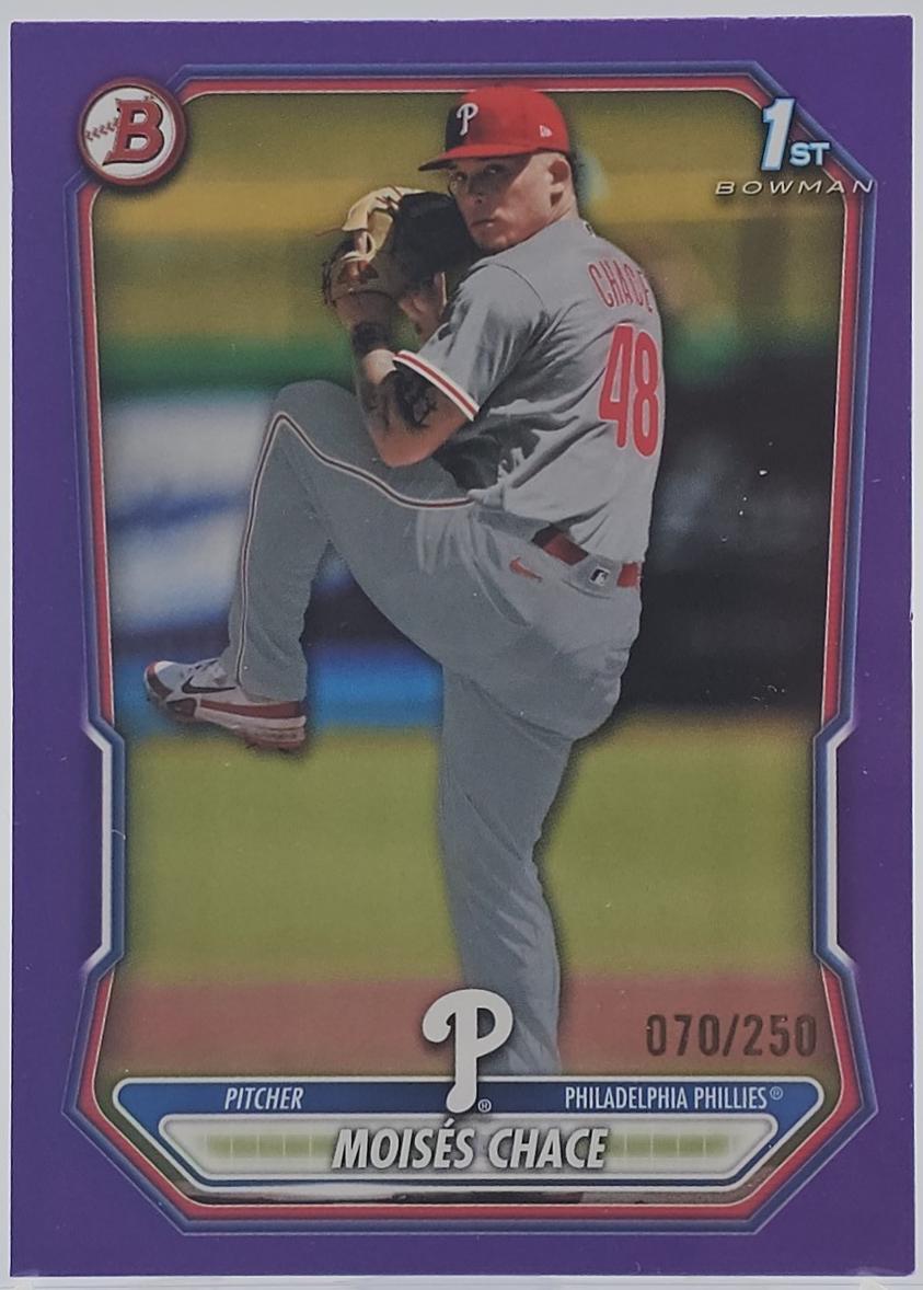 Moises Chace [Purple Border] #BP-36