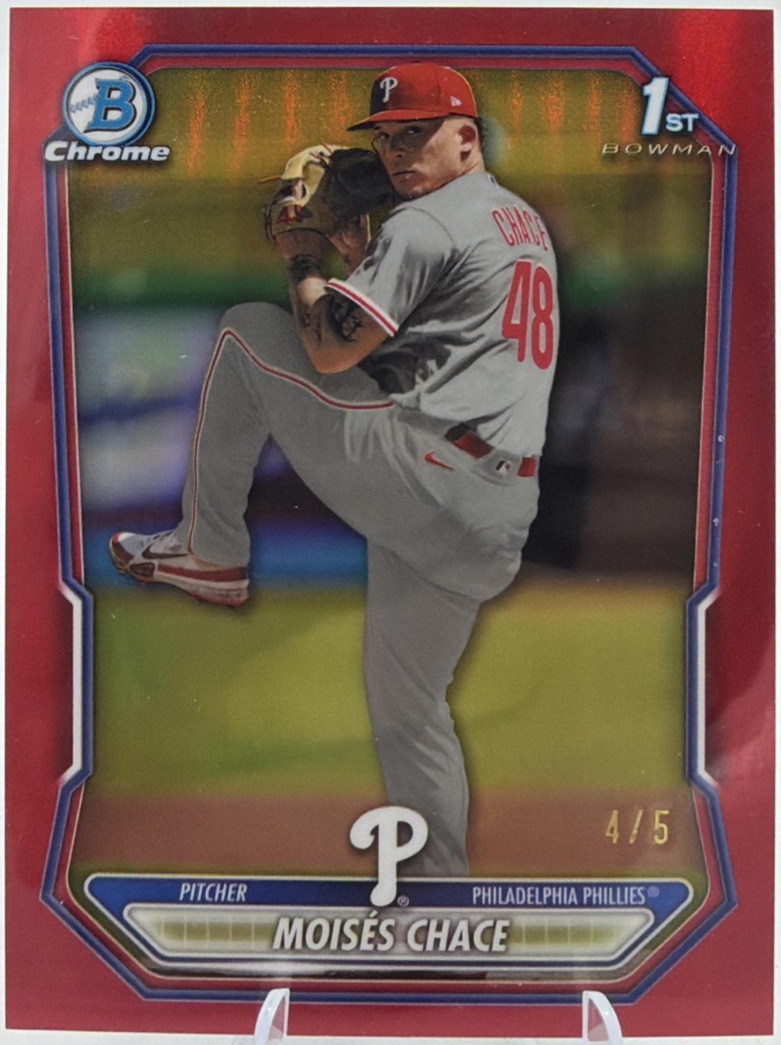 Moises Chace [Red Border] #BP-36