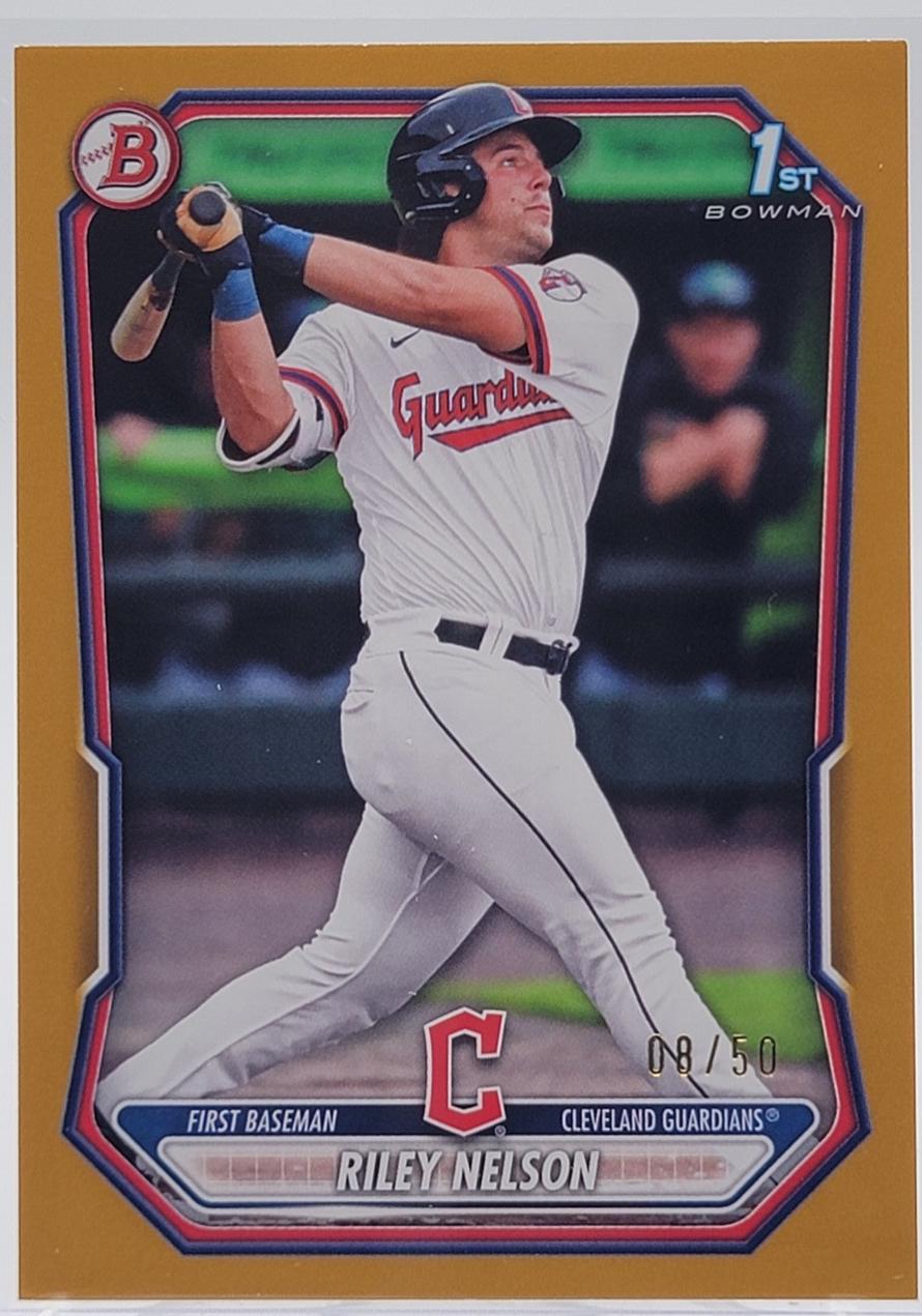 Riley Nelson [Gold Border] #BP-124