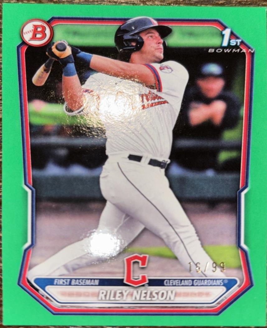 Riley Nelson [Green Border] #BP-124
