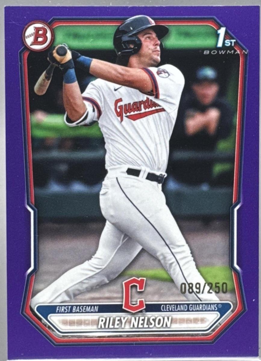 Riley Nelson [Purple Border] #BP-124