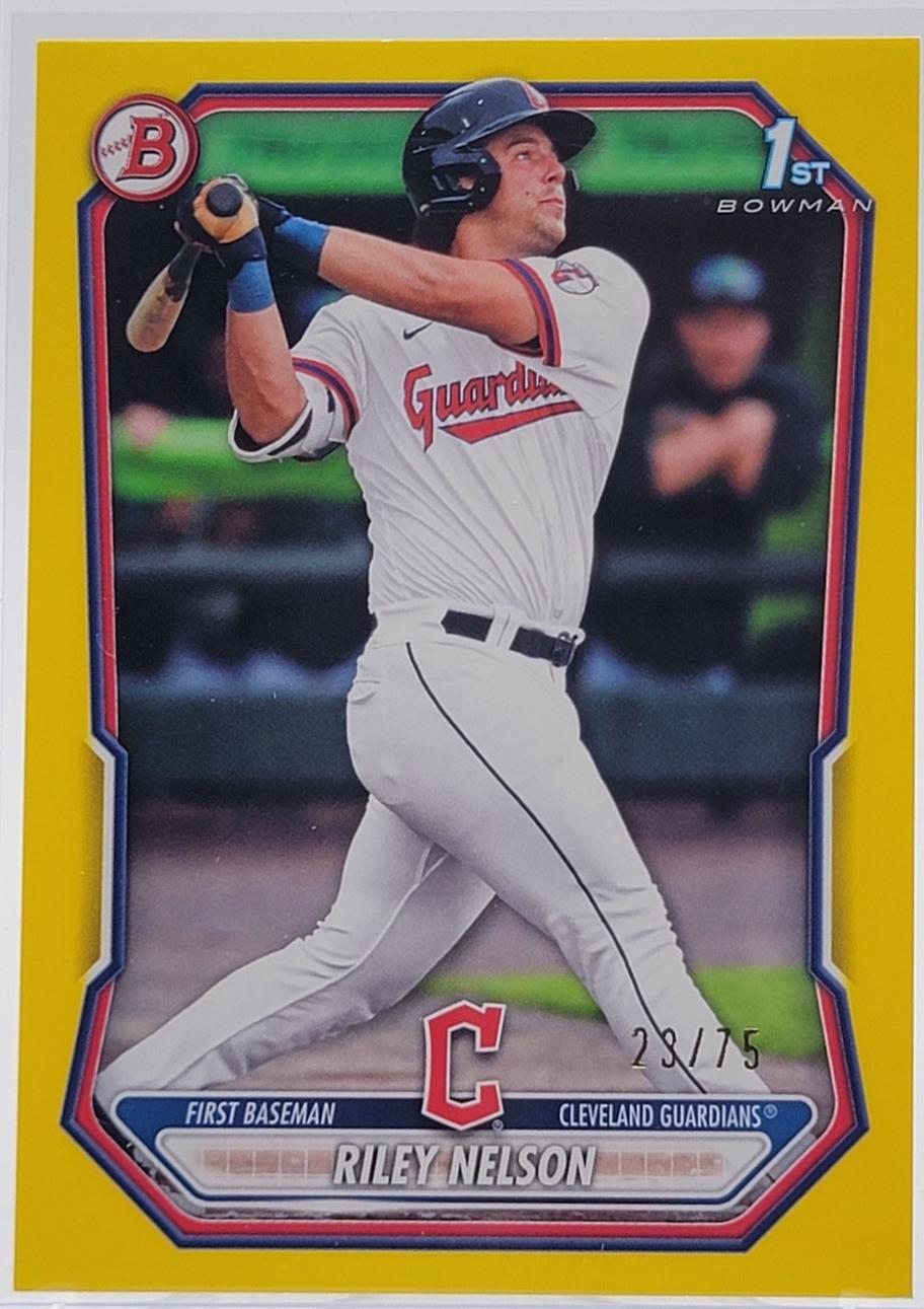 Riley Nelson [Yellow Border] #BP-124