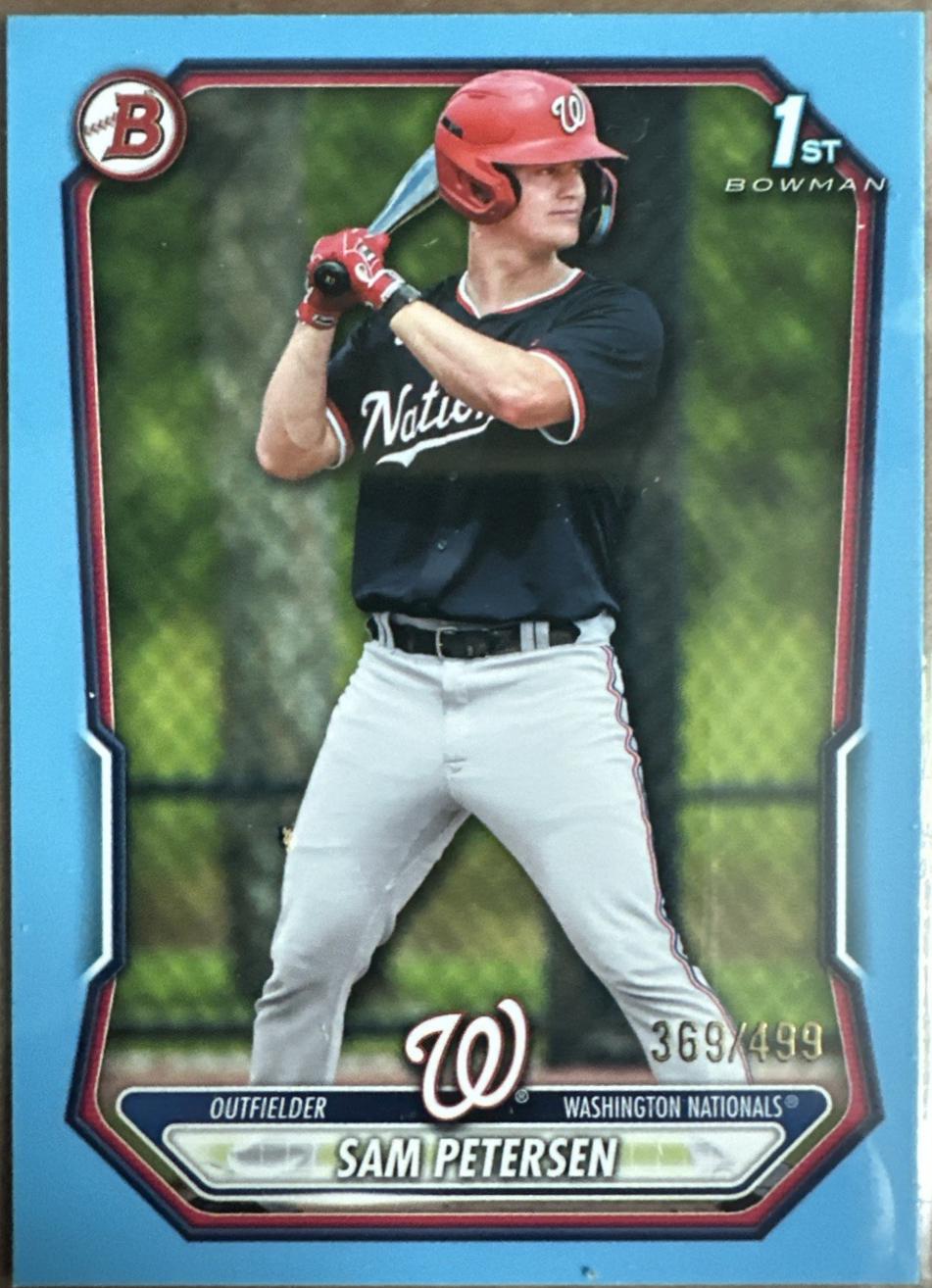 Sam Petersen [Sky Blue Border] #BP-122