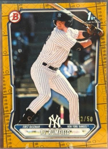 T.J. Rumfield [Gold Border Pattern] #BP-134
