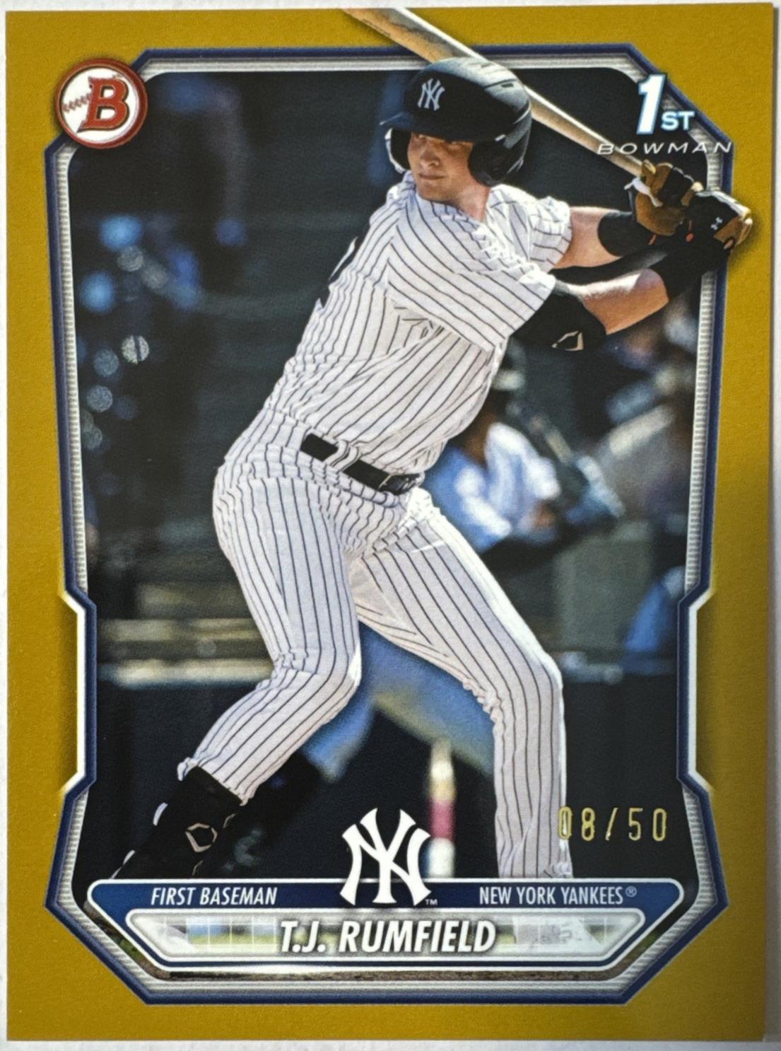T.J. Rumfield [Gold Border] #BP-134