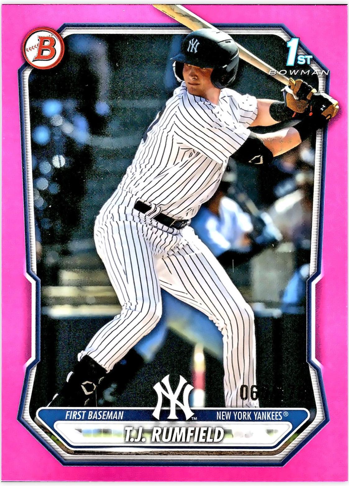 T.J. Rumfield [Pink Border] #BP-134
